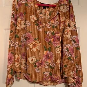 Plus floral top!